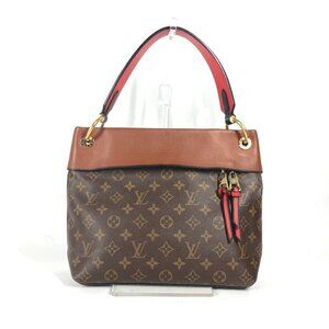 LOUIS VUITTON Brown Monogram Canvas Shoulder Bag